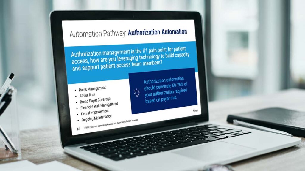 Webinar: Enhance Patient Access & Financial Clearance with Automation